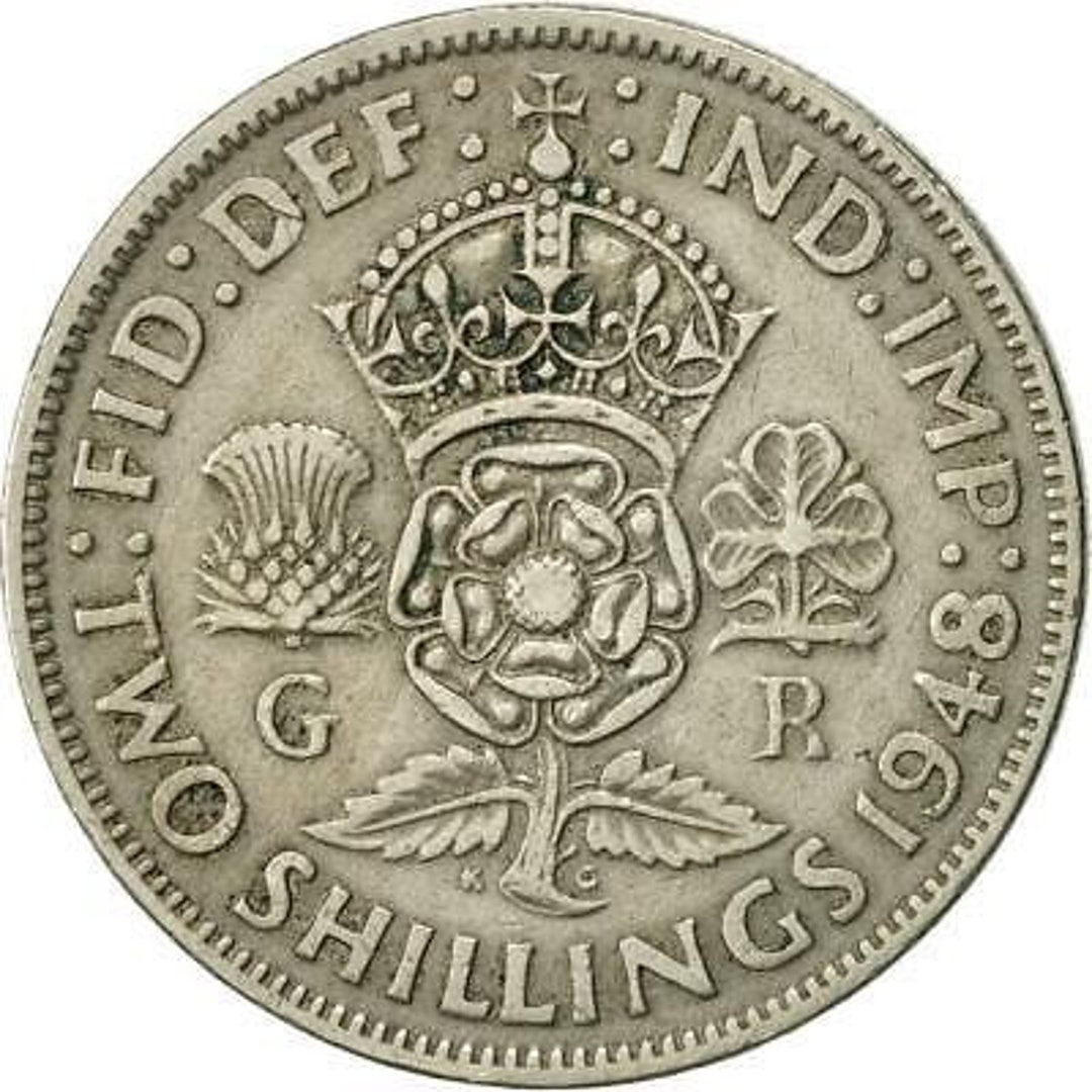 ジョージ王 イギリス シリング 英国コイン 5個 1947年~1951年 美