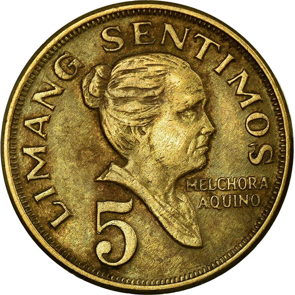 Philippines 5 Sentimos | KM197 | 1967 - 1974 - Etsy Canada