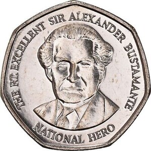 Jamaican Coin 1 Dollar | Alexander Bustamante | Jamaica | 1994 - 2008