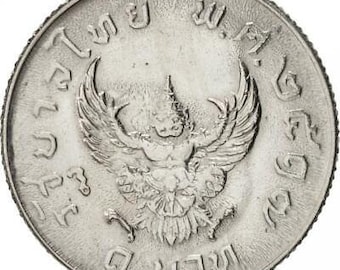 タイ 1バーツ - ラーマ9世 | 100円硬貨 1974年 - Etsy 日本