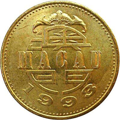 Macanese 50 Avos Coin | Dragon Dance | Bat | Macau | 1993 - Etsy