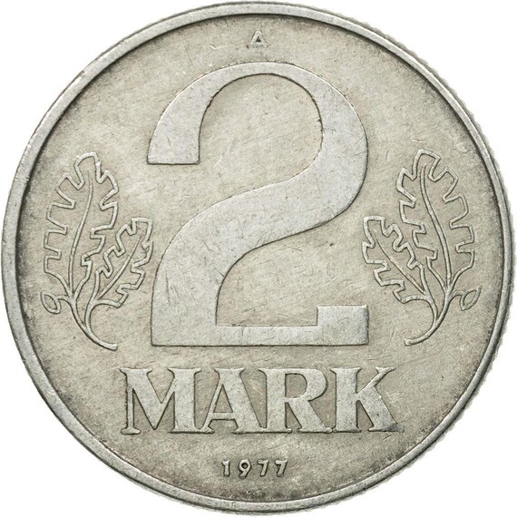 East German 2 Mark Coin | | Deutsche Demokratische Republik | KM48