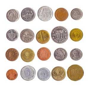 Different Coins Picked From Island Countries. Every Lot May Be Different. A limited Edition product.