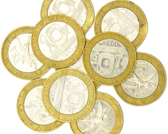 1990年フランス10フラン硬貨 - Etsy 日本