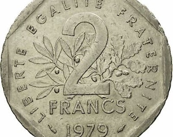 1／2フラン　1977年 1977年 フランス1/2フラン硬貨 並品の通販 by ムッシュ's shop