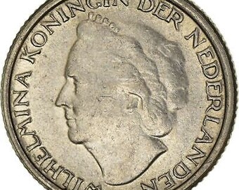ち*う様 1892年オランダ　ウィルヘルミナ女王 10セント銀貨 オランダ 10セント硬貨 | ウィルヘルミナ女王 | 1948年 - Etsy 日本