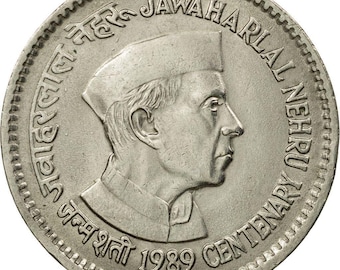 India 1 Rupee Coin 1989 KM:83