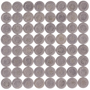 Morocco 100 Coins 1 Dirham | Hussan II | African Currency | Moroccan Money | Arabian Cash | Y88 | 1987