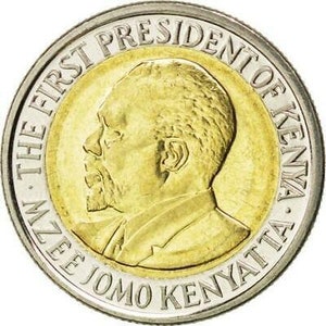 Kenya 5 Shillings | M.J.Kenyatta Coin KM37.2 2010