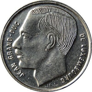 Luxembourger Coin Luxembourg 1 Franc | Prince Jean | 1988 - 1995