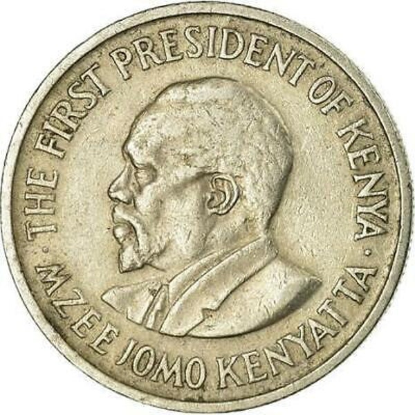 Kenya 50 Cents | Mzee Jomo Kenyatta Coin KM13 1969 - 1978