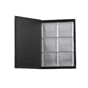 Coin Album 108 Pockets | 8 Pages | 3 Different Sizes: Small Medium and Large Coins