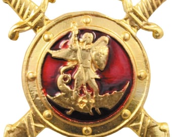 Russische Föderation Polizei Revers Emblem Hut Abzeichen Cap Cockade