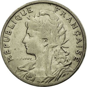 French Coin 25 Centimes | France | 1903 - 1904