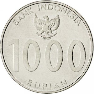 Indonesia 1000 rupias Moneda KM70 2010