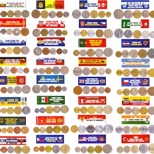 160 Old Coins From 32 Different World Countries. Mega Pack. High Value.a Great Gift For Numismatist