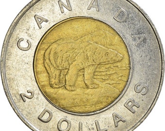 Canadian Coin Canada 2 Dollars | Queen Elizabeth II | Polar