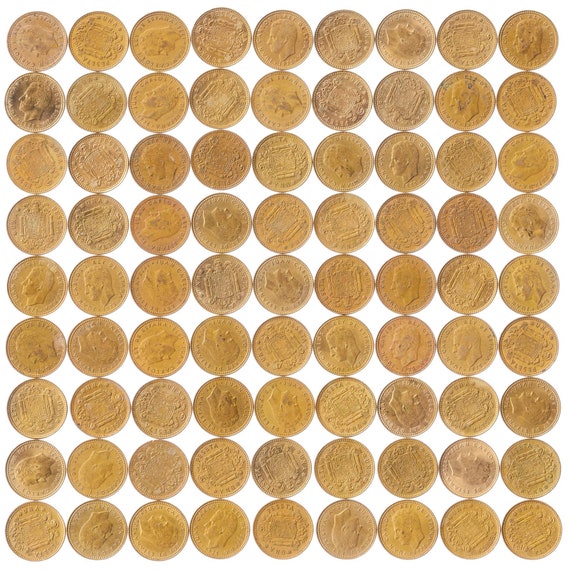 Spain 1 Peseta | 100 Coins | King Juan Carlos I | KM806 | Spanish Currency | 1975