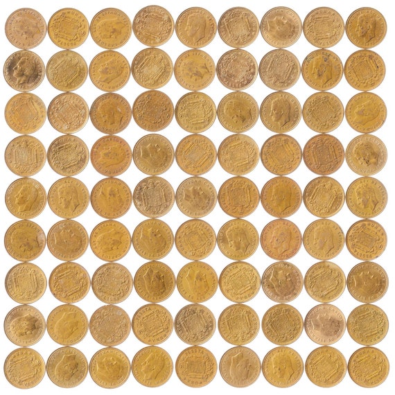 Spain 1 Peseta | 100 Coins | King Juan Carlos I | KM806 | Spanish Currency | 1975
