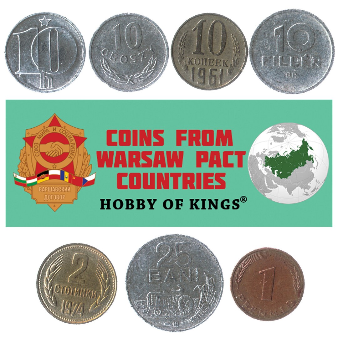 Warsaw Pact Coins: 7 Post-communist Era Collectibles - Etsy