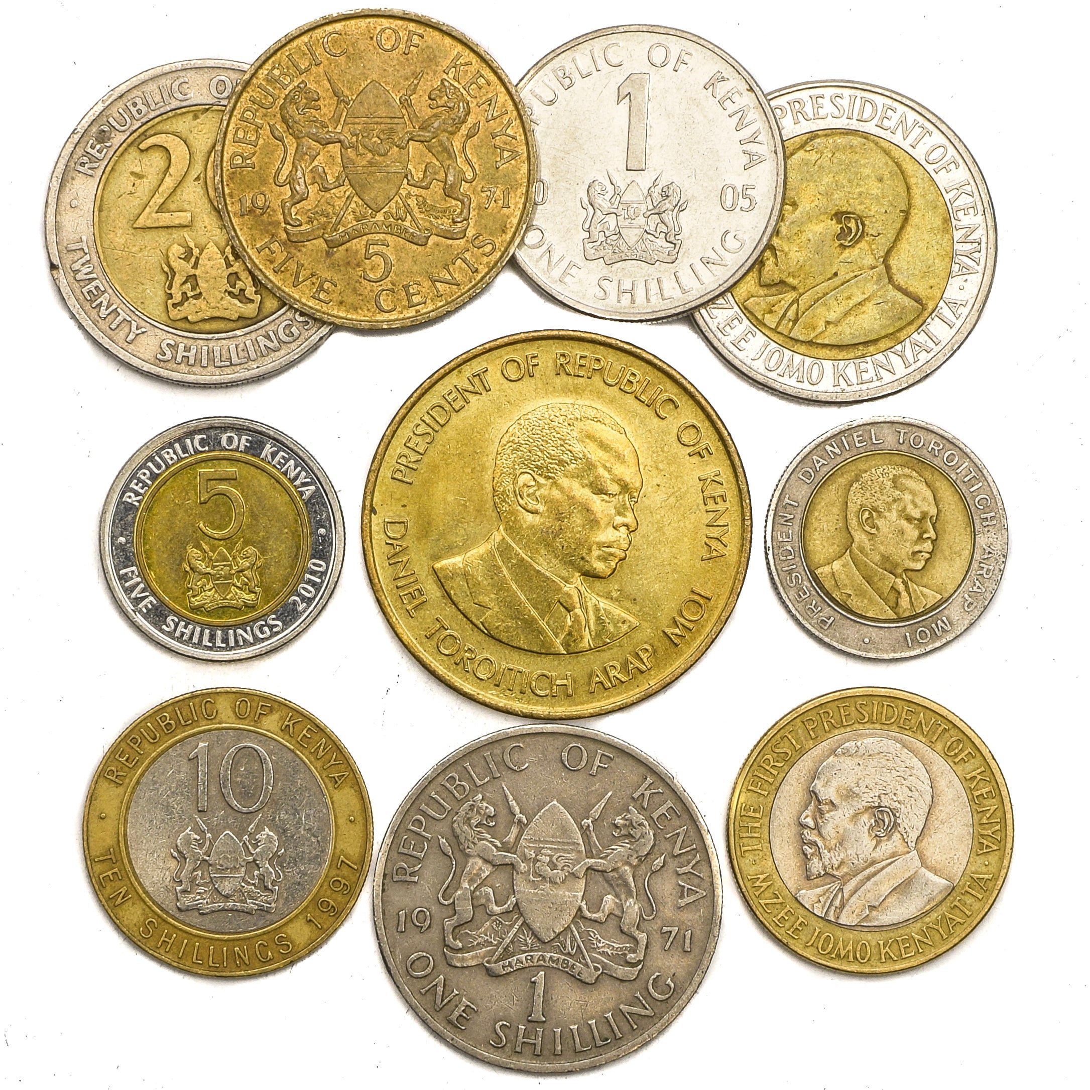 10 COINS FROM BARBADOS OLD COLLECTIBLE COINS CARIBBEAN ISLAND BARBADIAN DOLLAR