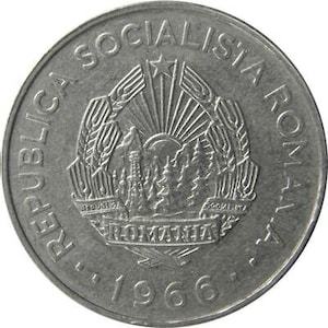 Romanian Coin 3 Lei | Romania | 1966