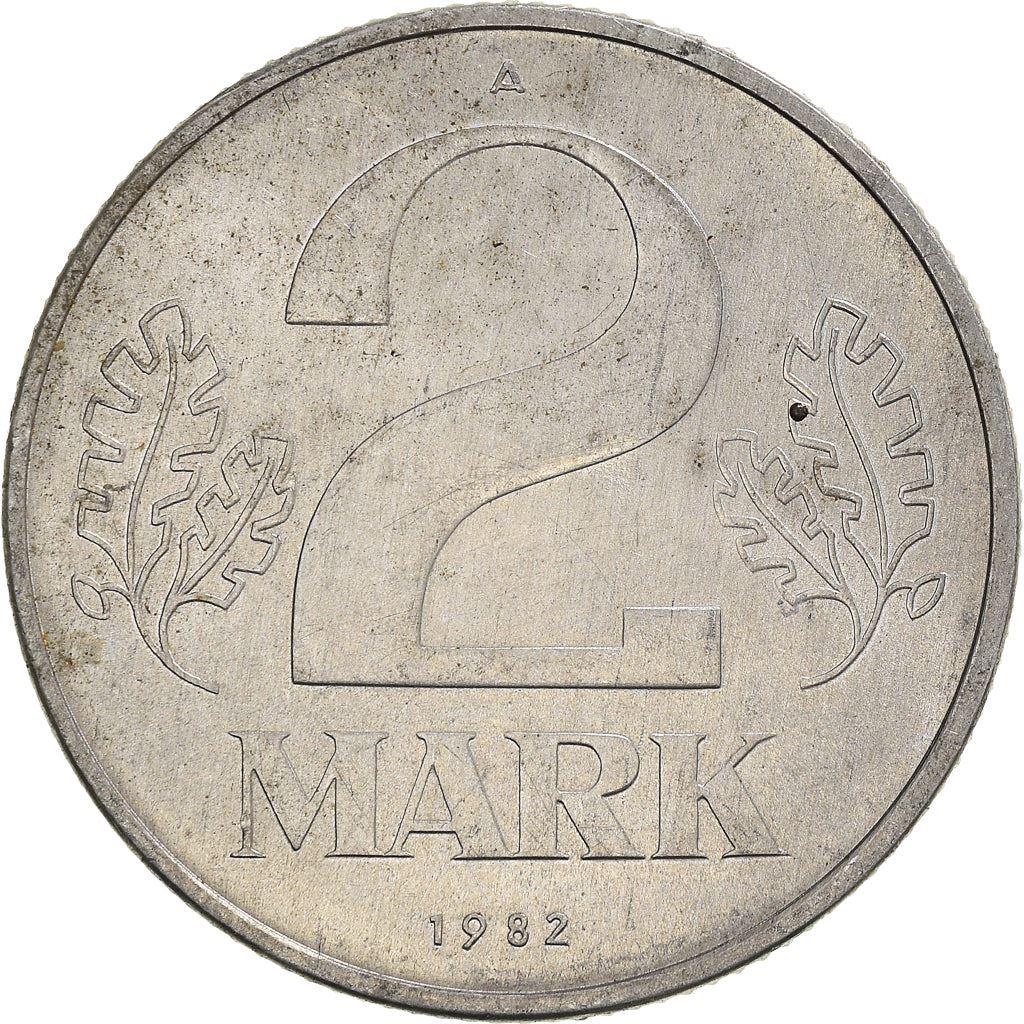 東ドイツの2マルク硬貨 | |ドイツ民主共和国 | KM48 1972 - 1990