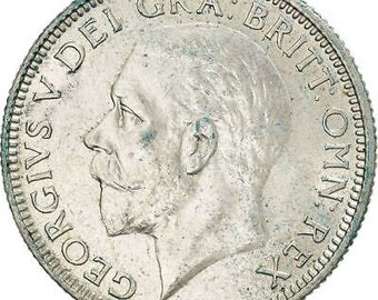 イギリス 1 シリング コイン | ジョージ 5 世 第 2 タイプ