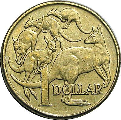 オーストラリア硬貨 1 ドル | エリザベス 2 世 | カンガルー