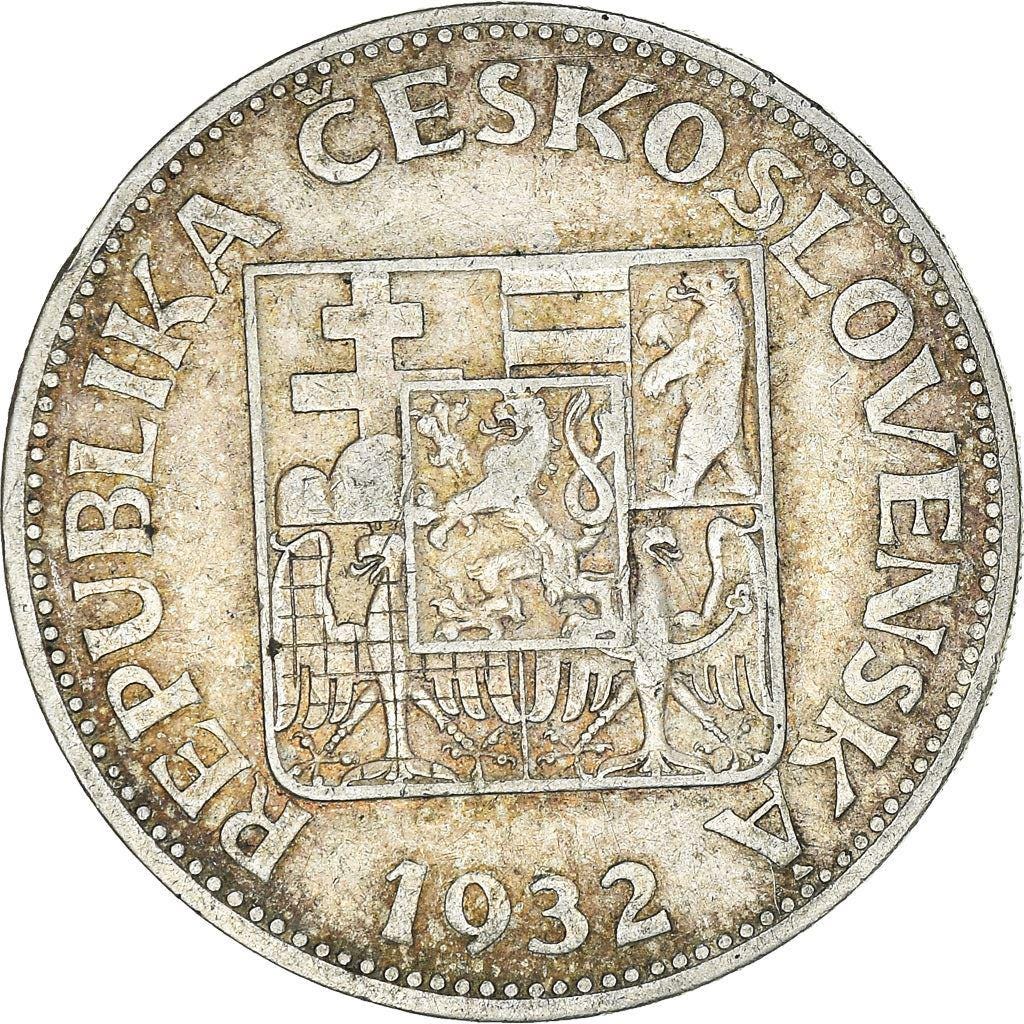 Czechoslovakia | 10 Korun Coin | Lime Tree | KM15 | 1930 - 1933 - Etsy