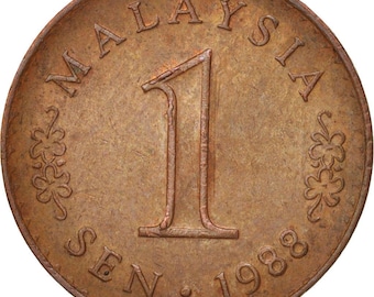 1973年マレーシア20セン硬貨 - Etsy 日本