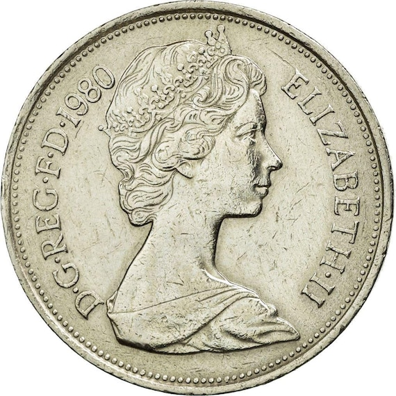 イギリス 10 ニューペンス - エリザベス2世第2肖像 | コイン KM912