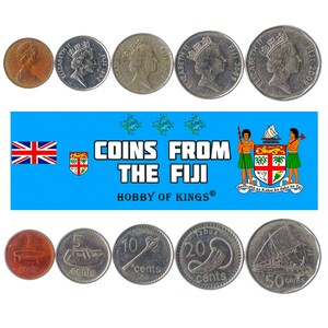 ◇フィジー  貨幣セット◇ Fiji currency - Etsy 日本