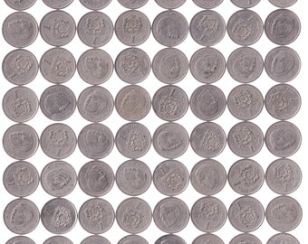 Monedas de 100 dírhams marroquíes: Mohammed VI, moneda africana (2002)