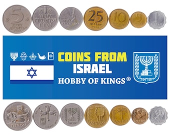 1984年イスラエル 10シェケル ハヌカ記念硬貨、銅ニッケル合金、限定版