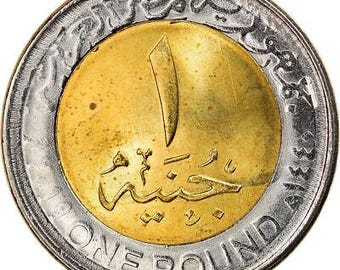 エジプト 1ポンド硬貨10枚（ファラオの秘宝）ブリリアントアンサー