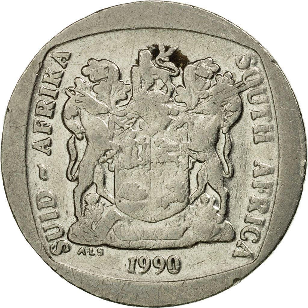 南アフリカ | 2ランドコイン |スイドアフリカ |グレーター・クドゥ | KM139 | 1989年 - 1995年 - Etsy 日本