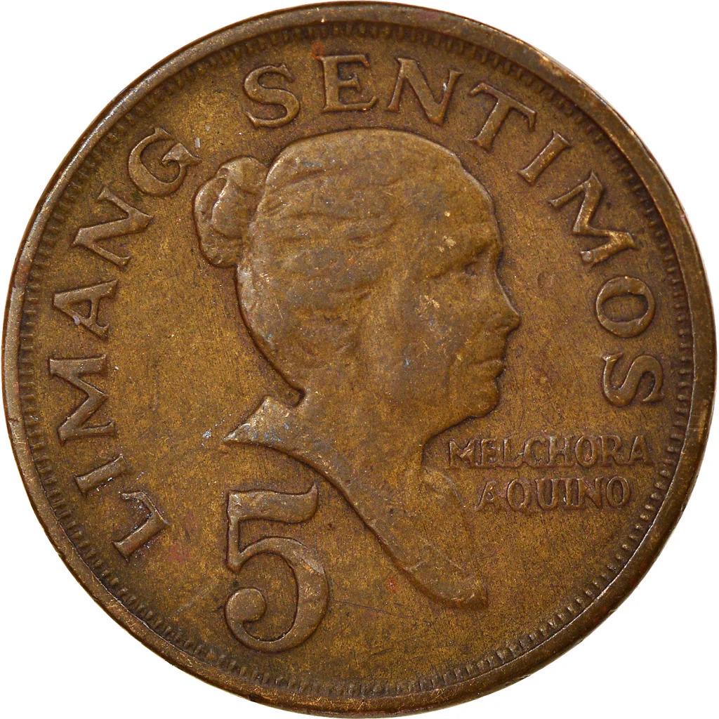Philippines 5 Sentimos | KM197 | 1967 - 1974 - Etsy Canada