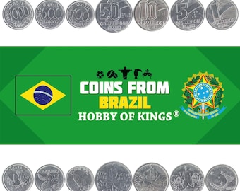 ブラジル旧貨幣コレクションセット ブラジル旧貨幣コレクションセット | 旧貨幣・金貨・銀貨・記念硬貨