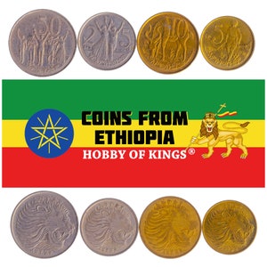 プルーフ貨幣セット　1977　エチオピア エチオピア Ethiopia プルーフセット 5種 1977年