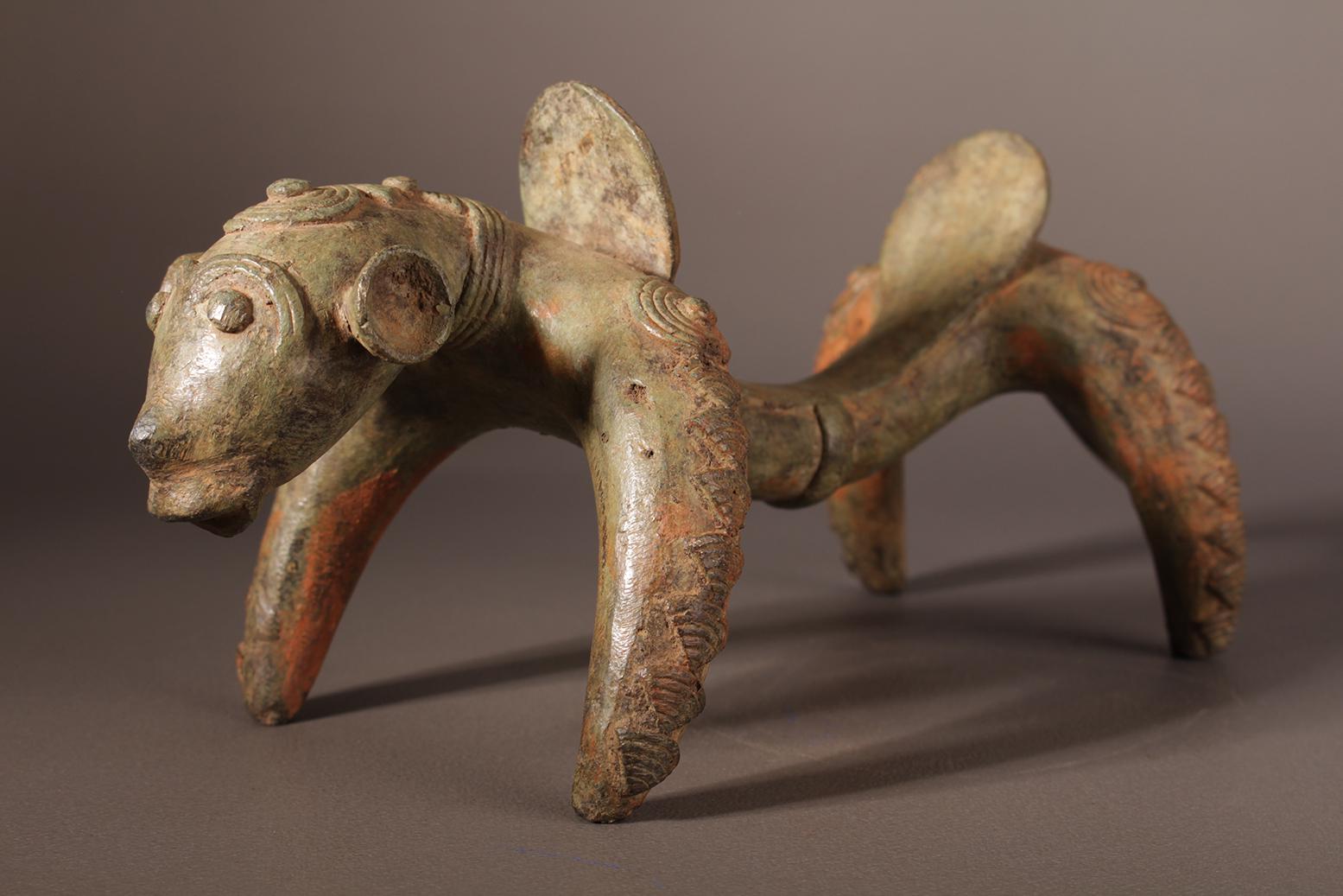 ドゴン族の青銅製馬像、マリ部族芸術彫像 12647 - Etsy 日本