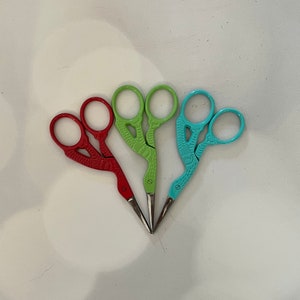 Crane Embroidery Scissors - 3.5&quot;