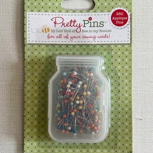 Pretty Pins Alfinetes de Costura ~ Alfinetes de Apliques