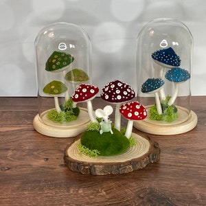 PATTERN Felt Mushrooms