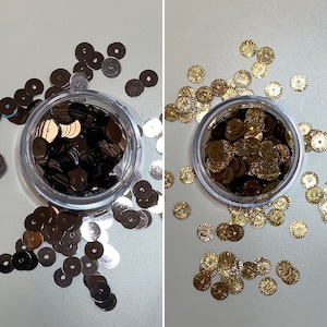 Warm Neutrals 6MM Sequins