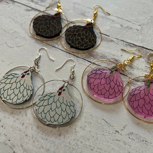 Cluck Earrings