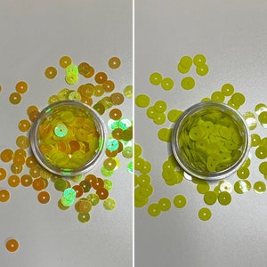 Yellows 6MM Sequins