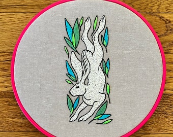 Hare Embroidery Kit