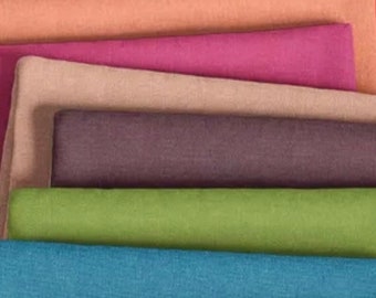 Essex Linen Solids Fabric by the 1/2 Yard