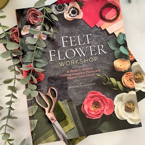 Workshopboek vilten bloemen